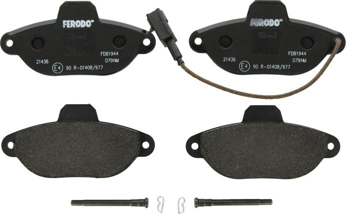 Ferodo FDB1944 - Juego de pastillas de freno vegaparts.es