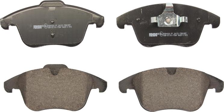 Ferodo FDB1897 - Juego de pastillas de freno vegaparts.es