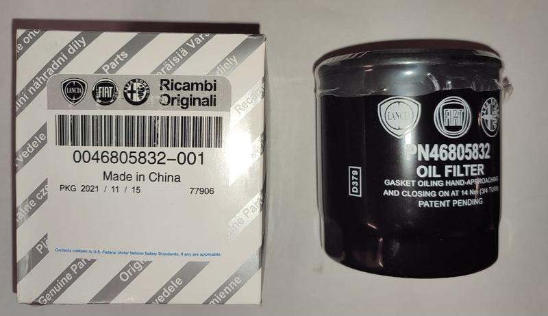 FCA 46805832 - Filtro de aceite vegaparts.es