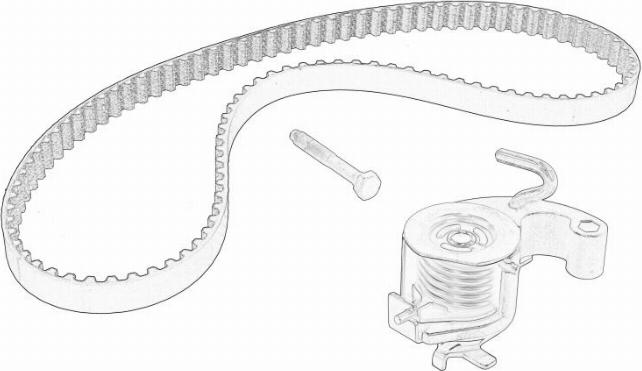 FORD 2 631 801 - Juego de correas dentadas vegaparts.es
