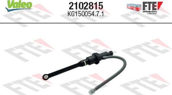 FTE 2102815 - Cilindro maestro, embrague vegaparts.es