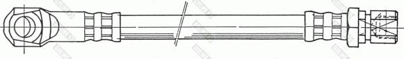 Girling 9004118 - Tubo flexible de frenos vegaparts.es