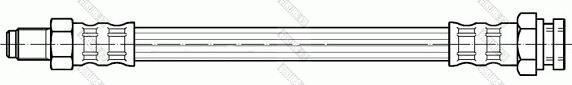 Girling 9002323 - Tubo flexible de frenos vegaparts.es