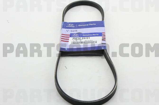 KIA-HYUNDAI 25212 23721 - Correa trapecial poli V vegaparts.es