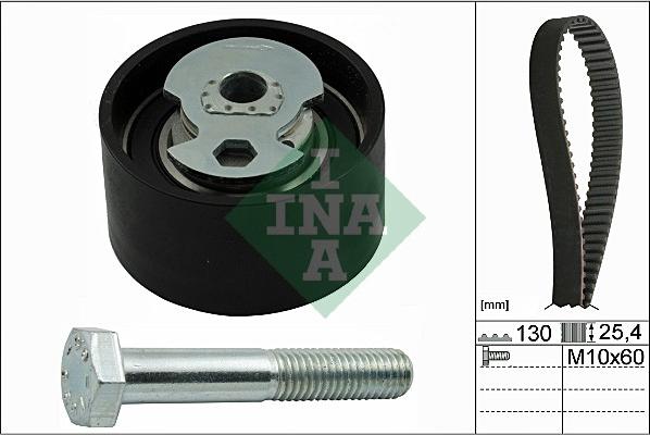 INA 530 0143 10 - Juego de correas dentadas vegaparts.es