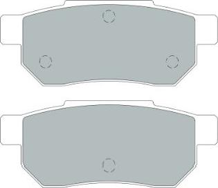 Kavo Parts KBP-2051 - Juego de pastillas de freno vegaparts.es