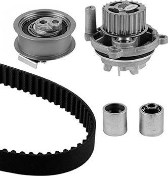 KWP KW904-2 - Bomba de agua + kit correa distribución vegaparts.es