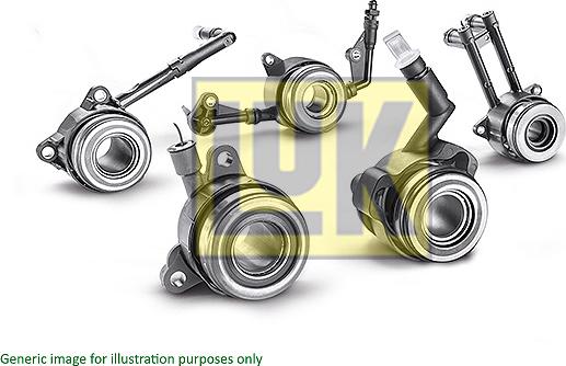 LuK 510 0107 10 - Desembrague central, embrague vegaparts.es