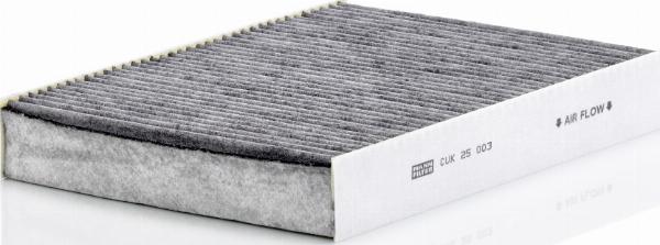 Mann-Filter CUK 25 003 - Filtro, aire habitáculo vegaparts.es