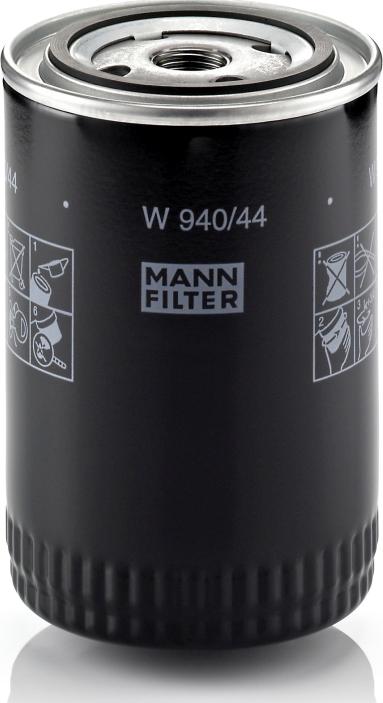 Mann-Filter W 940/44 - Filtro de aceite vegaparts.es