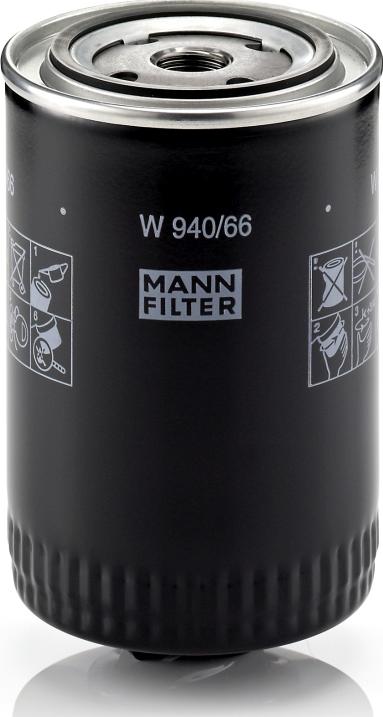 Mann-Filter W 940/66 - Filtro de aceite vegaparts.es