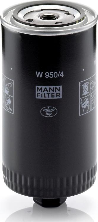 Mann-Filter W 950/4 - Filtro de aceite vegaparts.es