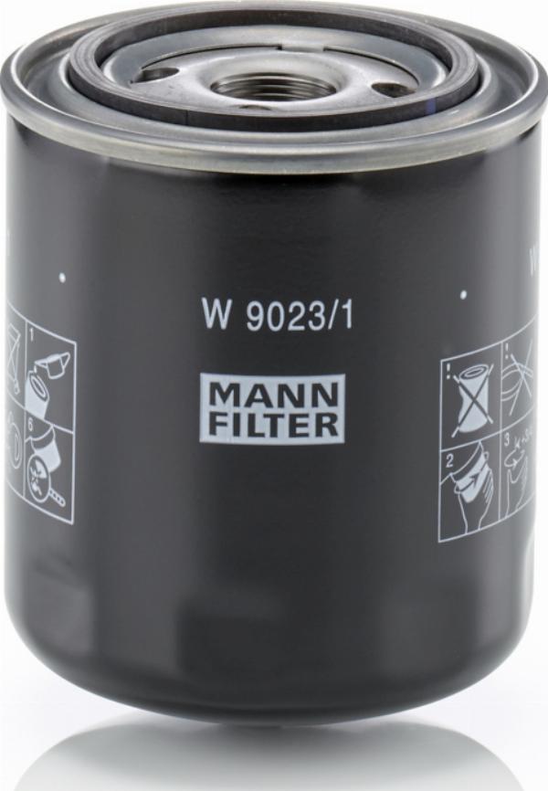 Mann-Filter W 9023/1 - Filtro hidráulico, transmisión automática vegaparts.es