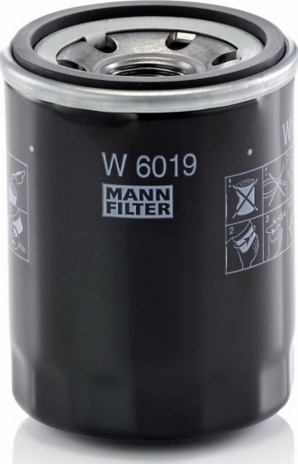 Mann-Filter W 6019 - Filtro de aceite vegaparts.es