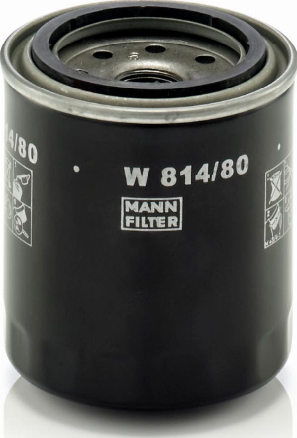 Mann-Filter W 814/80 - Filtro de aceite vegaparts.es