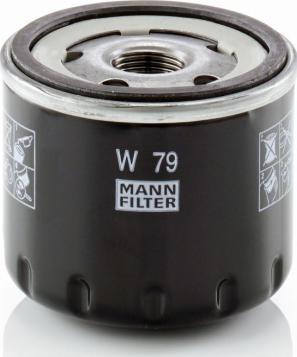 Mann-Filter W 79 - Filtro de aceite vegaparts.es