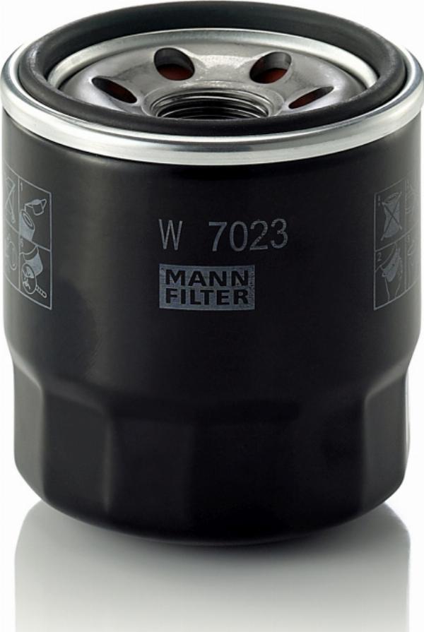 Mann-Filter W 7023 - Filtro de aceite vegaparts.es