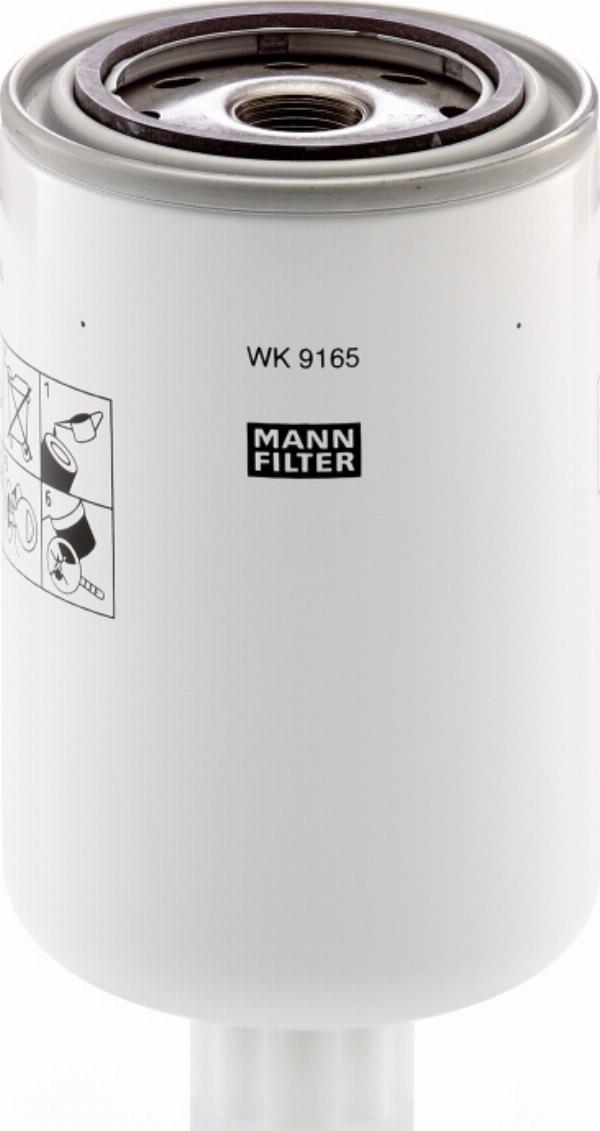 Mann-Filter WK 9165 x - Filtro combustible vegaparts.es