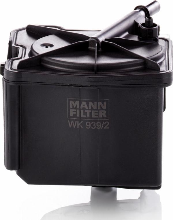 Mann-Filter WK 939/2 z - Filtro combustible vegaparts.es