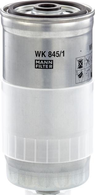 Mann-Filter WK 845/1 - Filtro combustible vegaparts.es