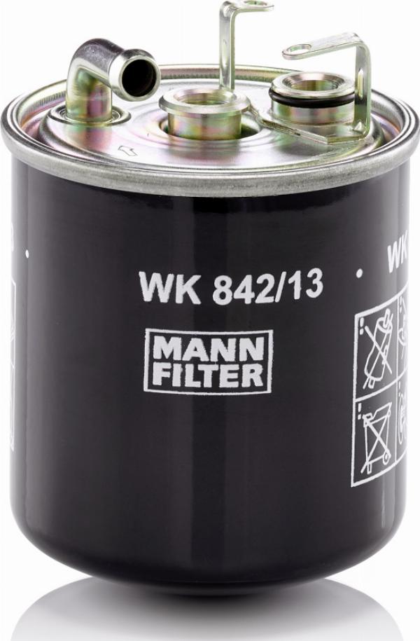Mann-Filter WK 842/13 - Filtro combustible vegaparts.es