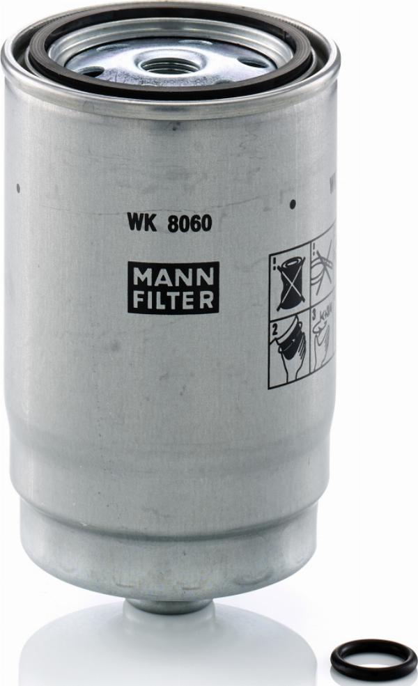 Mann-Filter WK 8060 Z - Filtro combustible vegaparts.es
