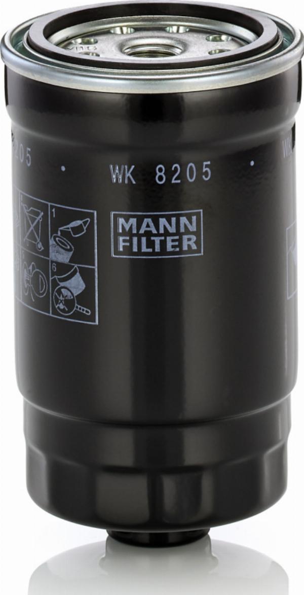 Mann-Filter WK 820/5 - Filtro combustible vegaparts.es