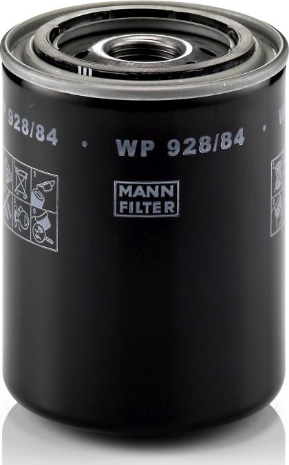 Mann-Filter WP 928/84 - Filtro de aceite vegaparts.es
