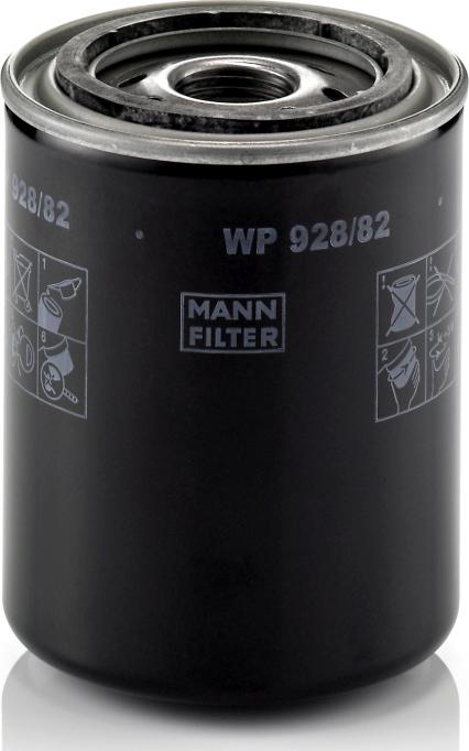 Mann-Filter WP 928/82 - Filtro de aceite vegaparts.es