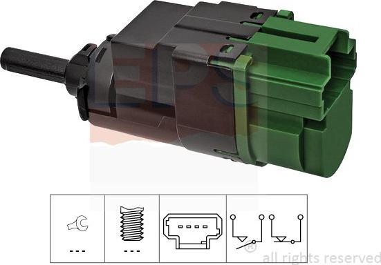 MDR EPS-1810 332 - Interruptor luces freno vegaparts.es