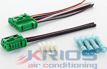 Meat & Doria K26202 - Kit repar. cables, ventil. calef. habitáculo (precal. motor) vegaparts.es