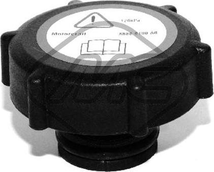 Metalcaucho 03701 - Tapón, depósito de refrigerante vegaparts.es