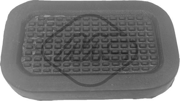Metalcaucho 02806 - Revestimiento pedal, embrague vegaparts.es