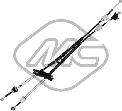Metalcaucho 86114 - Cable de accionamiento, caja de cambios vegaparts.es