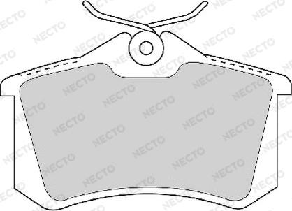Necto FD6940A - Juego de pastillas de freno vegaparts.es