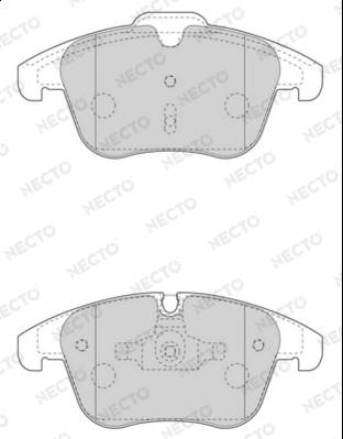 Necto FD7596A - Juego de pastillas de freno vegaparts.es