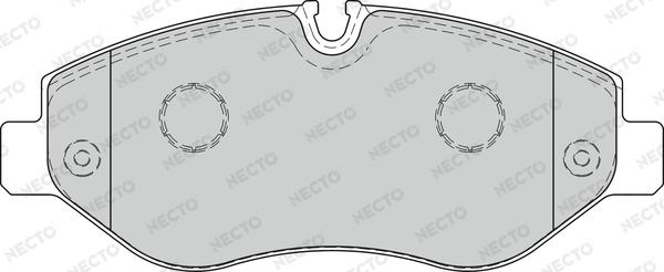 Necto FD7581V - Juego de pastillas de freno vegaparts.es