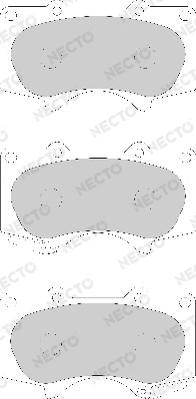 Necto FD7123A - Juego de pastillas de freno vegaparts.es