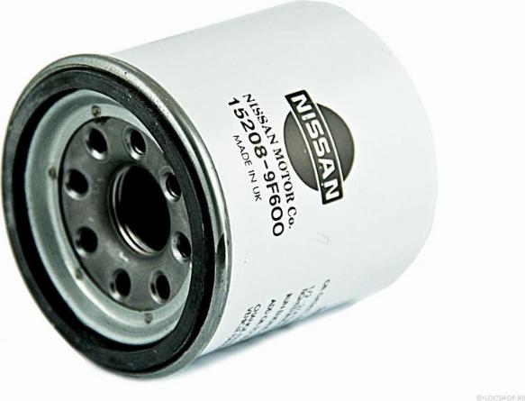 NISSAN 15208-9F600 - Filtro de aceite vegaparts.es