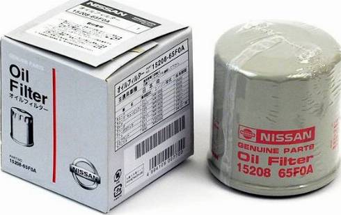 NISSAN 15208-65F0A - Filtro de aceite vegaparts.es