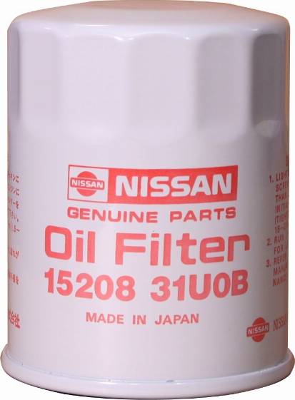 NISSAN 15208-31U0B - Filtro de aceite vegaparts.es