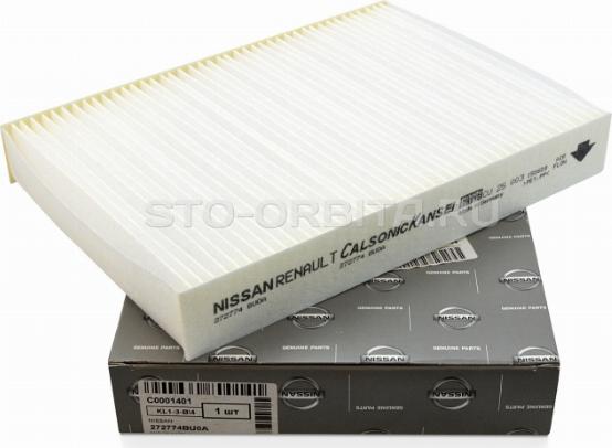 NISSAN 272774BR0A - AIR FILTER KIT-AIR CONDITIONER vegaparts.es