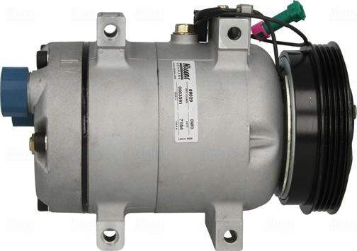 NISSENS 89029 - Compresor, aire acondicionado vegaparts.es
