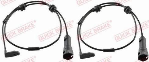 OJD Quick Brake WS 0158 A - Contacto de aviso, desgaste de los frenos vegaparts.es