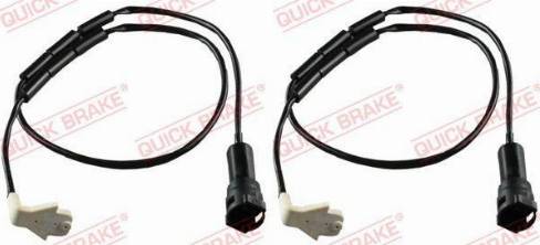 OJD Quick Brake WS 0127 A - Contacto de aviso, desgaste de los frenos vegaparts.es
