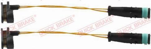 OJD Quick Brake WS 0227 A - Contacto de aviso, desgaste de los frenos vegaparts.es