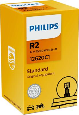 PHILIPS 12620C1 - Lámpara, faro de carretera vegaparts.es