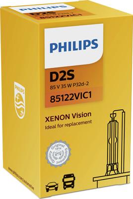 PHILIPS 85122VIC1 - Lámpara, faro de carretera vegaparts.es