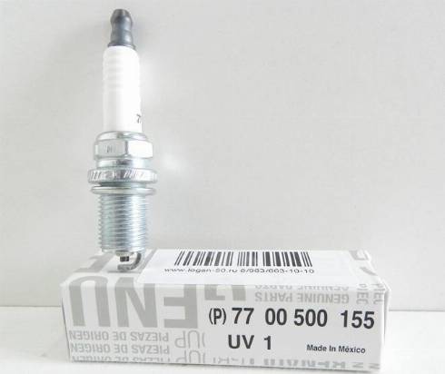 RENAULT 77 00 500 155 - Bujía de encendido vegaparts.es