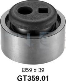 SNR GT359.01 - Polea tensora, correa dentada vegaparts.es